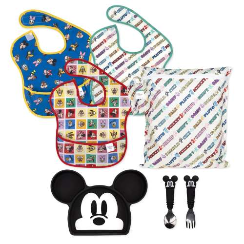 On-The-Go Mealtime 7-Piece Set: Mickey & Friends MVP