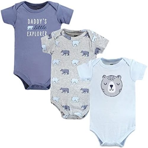 Hudson Home Collection Baby Shawl Collar Plush Robe,