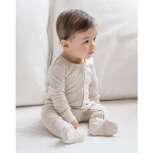 Peyton Zipper Sleeper- Natural