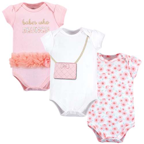 Girls Essentials Bodysuits, Sunday Morning Pink – MyBabyHaul