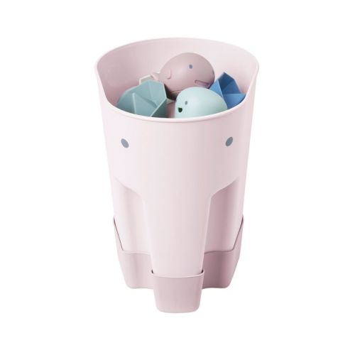 Shnuggle Ellie Bath Toy Drying Caddy | Freestanding Baby & Toddler Bath Toy Storage Blossom