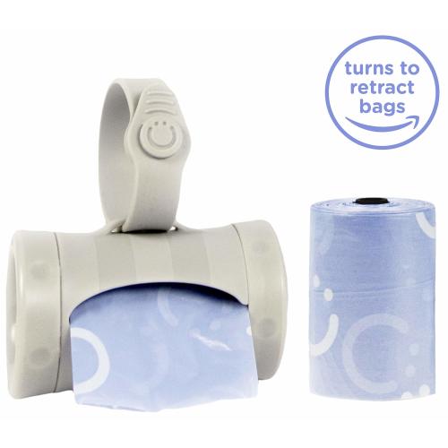 Ubbi Retractable On The Go Bag Dispenser, Lavender Scented, Baby Gift