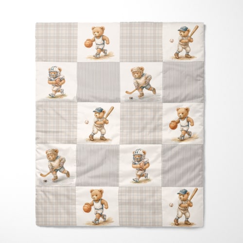 Varsity Teddy Quilt