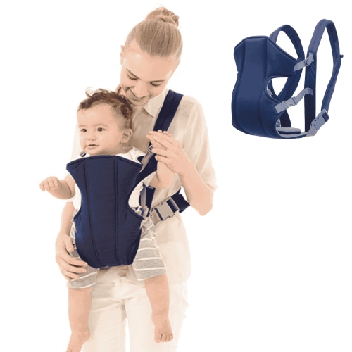 Lvelia Baby Carrier, Adjustable Ergonomic Infant Carrier, Lightweight and Breathable, Blue