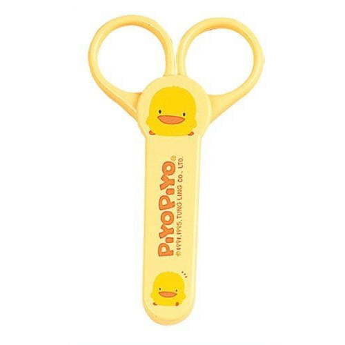 Piyo Piyo 830174Y Baby Nail Scissors - Yellow - Pack of 6