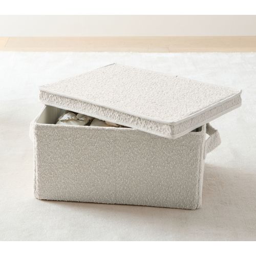(Lidded) Boucle Nursery Storage