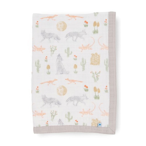 Cotton Muslin Baby Quilt