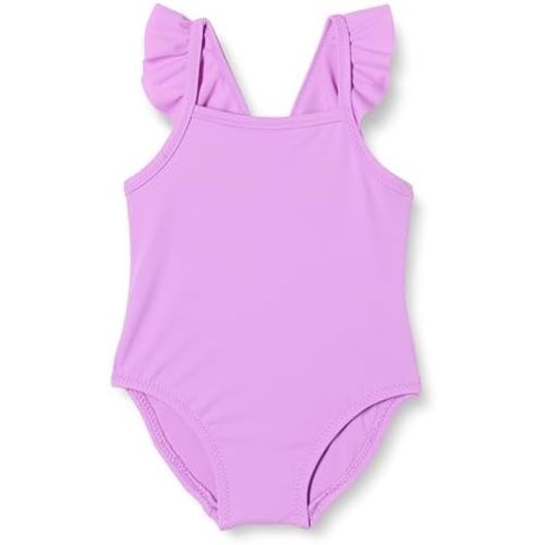 Amazon Essentials Baby Girls' Frill One-Piece Swimsuit