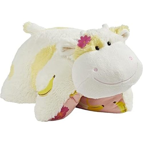 Pillow Pets Sweet Scented Banana Cow, 18" Stuffed Animal Plush Toy