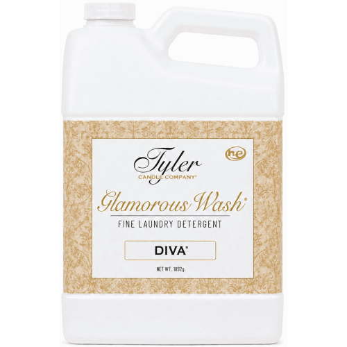 Tyler Candle Diva Glamorous Wash Liquid Laundry Detergent, 24 Loads, 64 fl oz