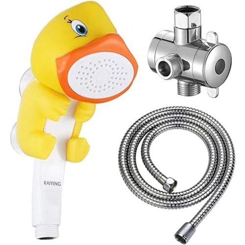 KAIYING Kids Toddler Handheld Shower Head Attachment for Baby Bath