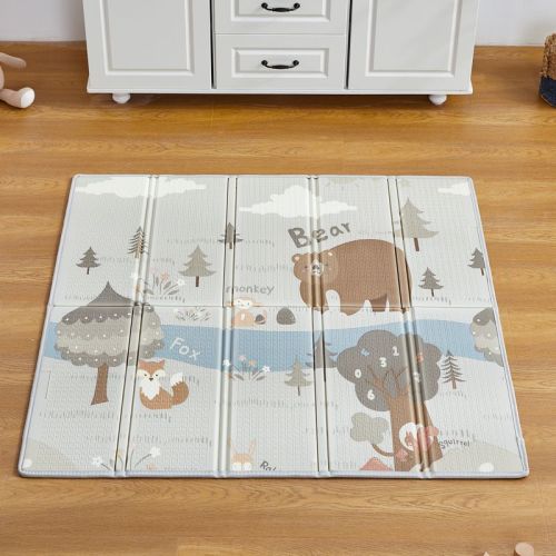 Fodoss 47×47 IN Baby Play Mat – Waterproof Foam Floor Mat for Babies, Toddlers & Infants, Soft & Safe for Playtime (47*47*0.4IN)