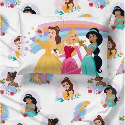 Disney Princess Rainbow Stars Sheet Set