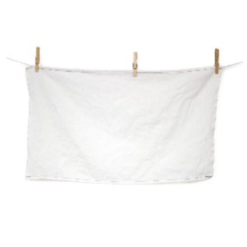 6 pack Cloth-eez Flat Birdseye Diapers - Half size