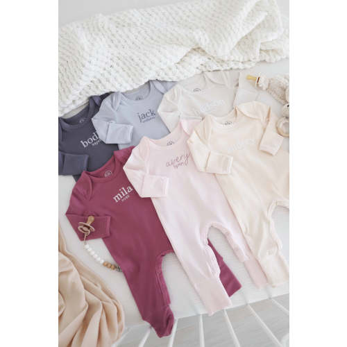 Personalized Full Length Snap Rompers