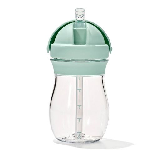 OXO Tot 9oz Transitions Straw Cup - Opal: BPA-Free, Non-Slip Grip, Leakproof, Spillproof