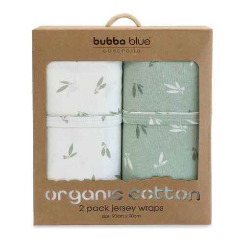 Bubba Blue Jersey Wrap 2 Pack Pistachio