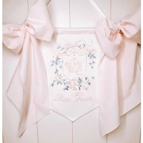 Custom Baby Girl Banner/ Hospital Banner/ Baby Announcement/ Baby Shower/ Pendant