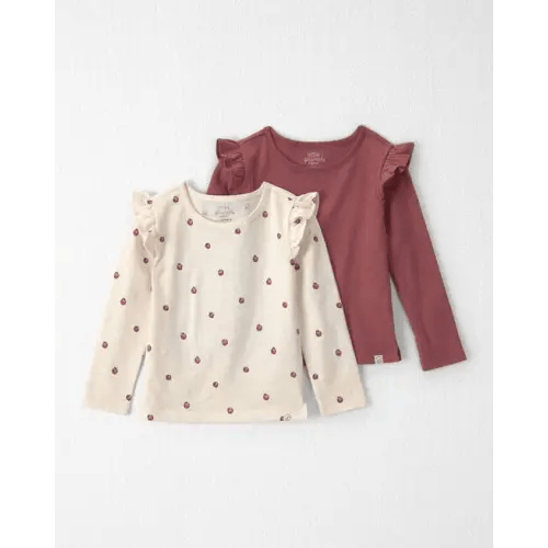 Toddler Girl 2-Pack Organic Cotton Tops - Little Planet | Carter's