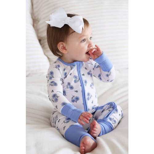 Sapphire Garden Convertible Zip Romper