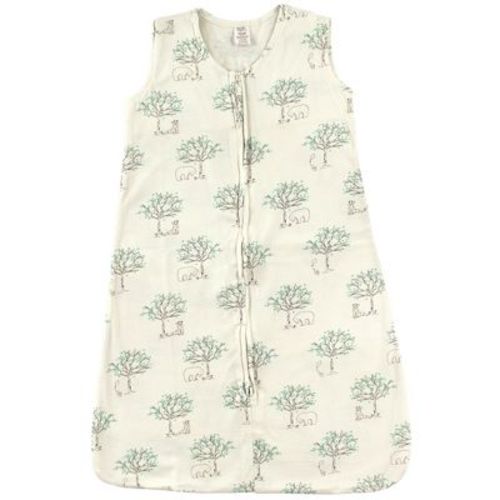 Touched By Nature Baby Organic Cotton Sleeveless Wearable Sleeping Bag, Sack, Blanket, Birch Tree