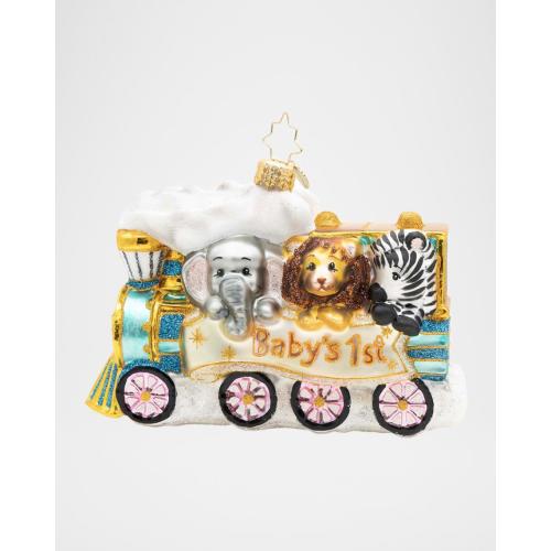 Baby's First Tiny Travelers Christmas Ornament