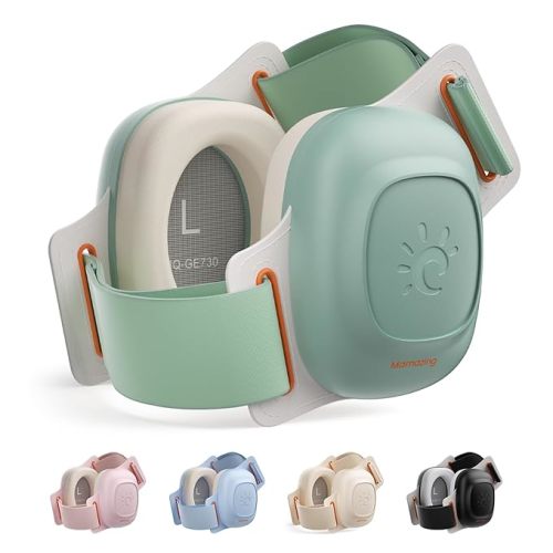 MAMAZING Baby Ear Muffs for Newborns to Toddlers 3-48 Months, 25dB Noise Cancelling Headphones for Airplane Travel, Party and Fireworks, Soft & Adjustable Baby Hearing Protection, CE & ANSI Certified