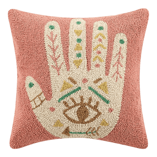 Blush Hand Hook Pillow