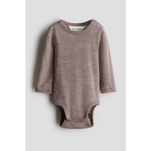 MERINO WOOL JERSEY BODYSUIT