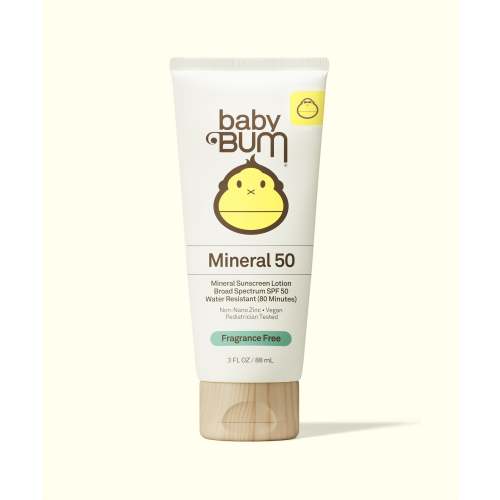 Mineral Sunscreen Lotion SPF 50, Fragrance Free: Baby Bum | Sun Bum