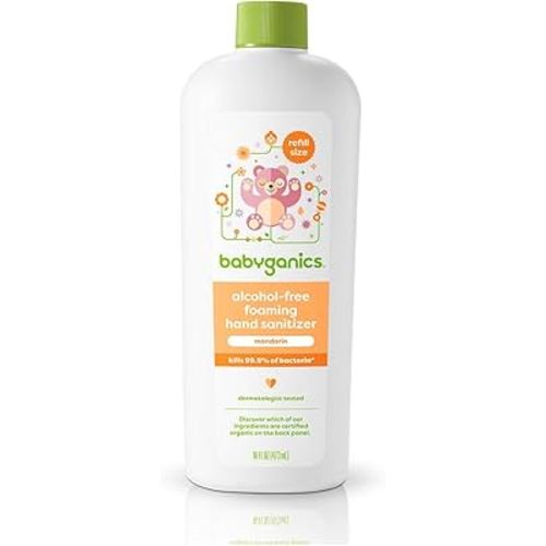 BabyGanics Hand Sanitizer Mandarin Refill - 16 Ounces
