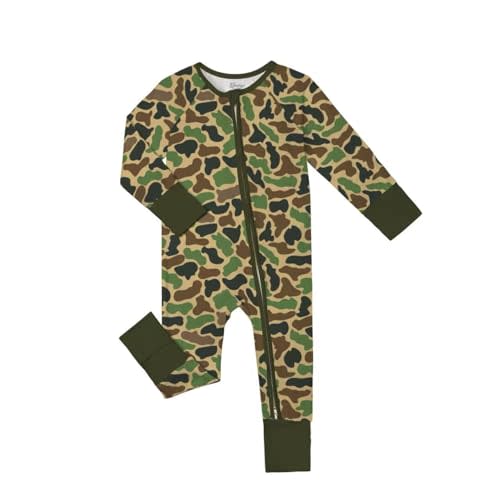 Weiwei Pajamas for Baby Boys & Girls Footies, Viscose from Bamboo Baby Romper, Baby Sleepers, 2-Way Zippy PJs, YKK