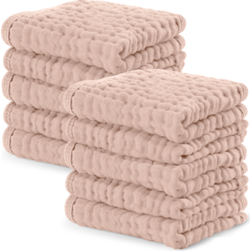 Muslin Washcloths - Pack of 10