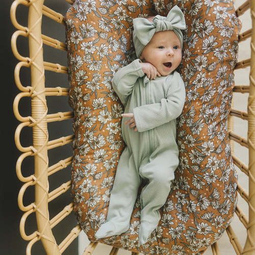 Mebie Baby Organic Cotton Ribbed Zipper Pajamas- Sage – The Green Crib & Kid