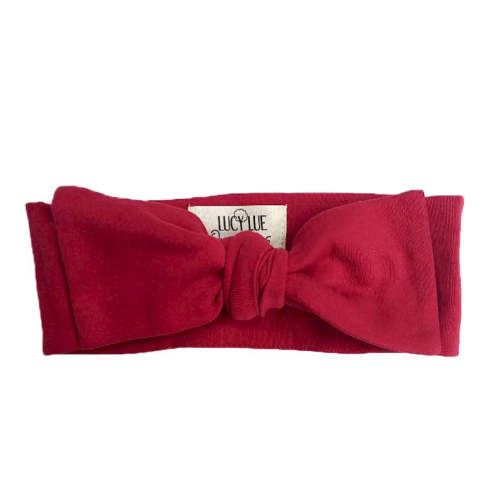 organic baby girl bows | soft cotton headband – LUCY LUE ORGANICS