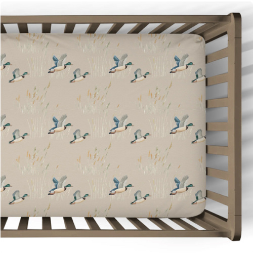 Crib Sheet | Marshland Ducks