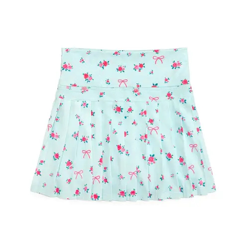 Sky Blue Floral Athletic Skort – Sweet Wink