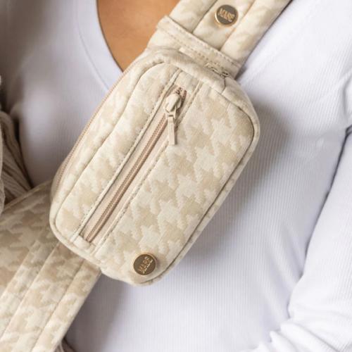 The Monarch Accessory Bag - Houndstooth – Mabē