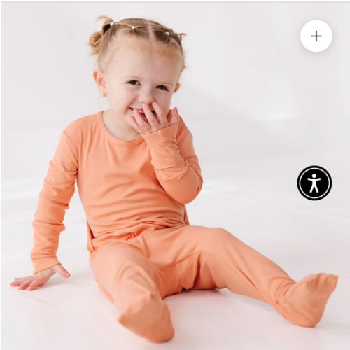 Peach Terra Day to Night Romper