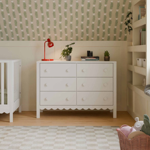 daVinci Sammy Scallop 6-Drawer Dresser & Reviews | Wayfair