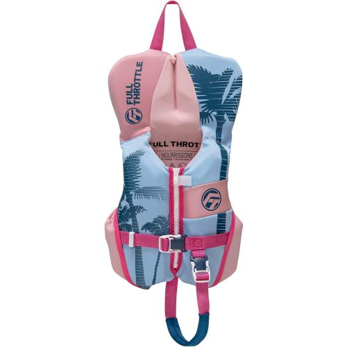 Full Throttle Rapid Dry Flex-Back Infant Life Jacket – U.S. Coast Guard and Transport Canada Approved, fits Infants Less Than 30 pounds