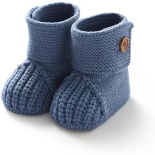 DovFanny Baby Booties – Soft Knit Newborn and Infant Shoes, Cozy Booties for Boys and Girls Baby Gift