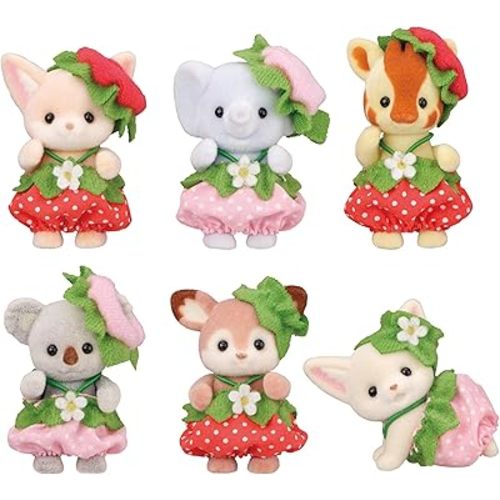 Calico Critters – Blind Bag Series – 1 Surprise Collectible Figure per Bag | Very Berry Babies Series – Mystery Reveal Toy, Ages 3+ | Spring | Summer 2026