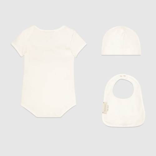 Baby Gucci logo cotton gift set
