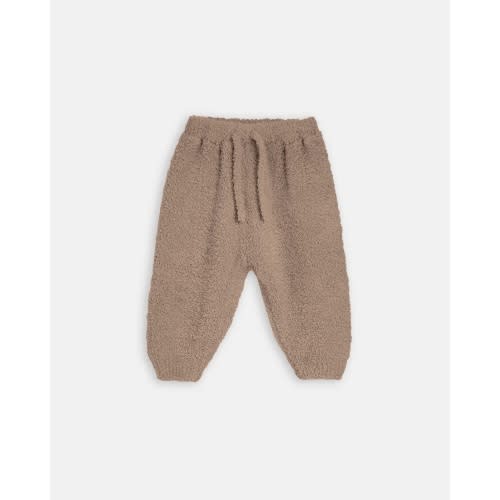 Boxy Lounge Pants - Fuzzy Taupe 6-9mo