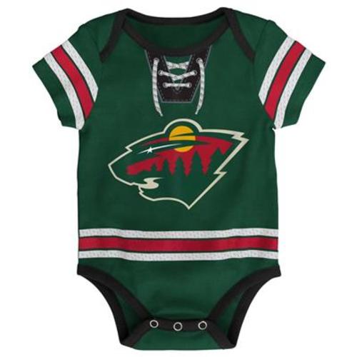 Outerstuff Hockey Pro Team Onesie - Minnesota Wild - Infant