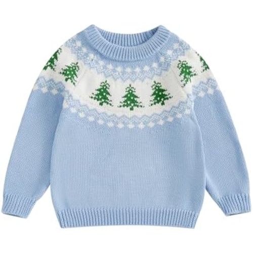 Toddler Boy Girl Halloween Outfit Pumpkin Oversized Knit Sweater
