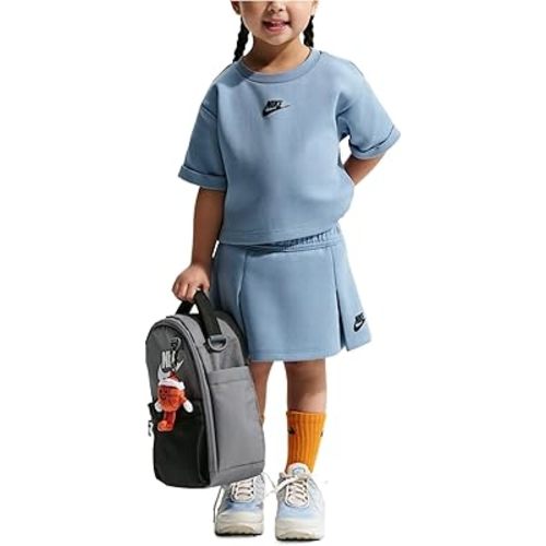 Nike Toddler Tech Fleece 2-Piece Skirt Set (Blue)