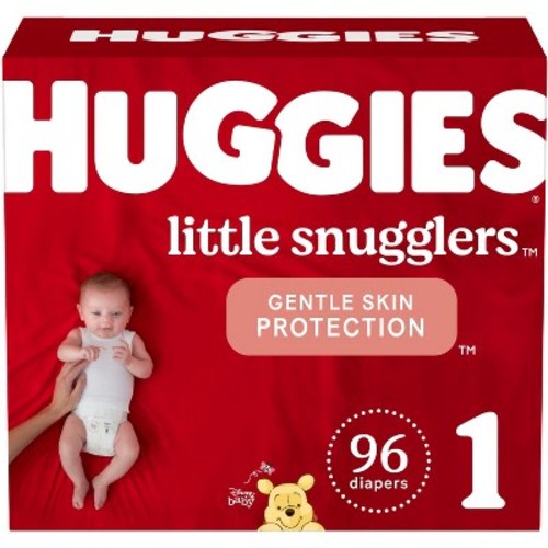 Huggies Little Snugglers Diapers Super Pack - Size 2 (84ct)