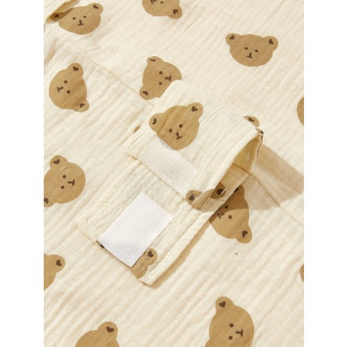 Baby Carriage Basket Cover With Cartoon Bear Pattern | SHEIN USA